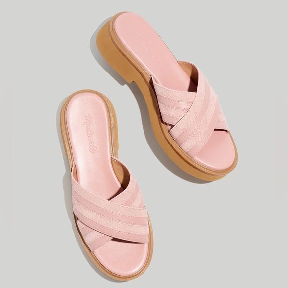 Women’s MADEWELL The Alina platform sandal- warm thistle. Size 6 - Picture 1 of 8